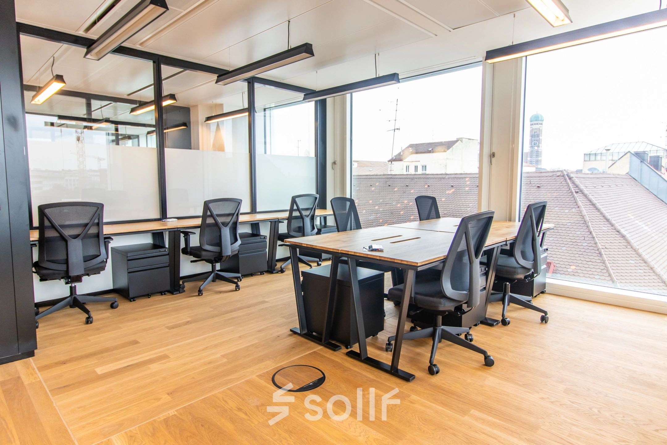 Modernes Büro mieten in München