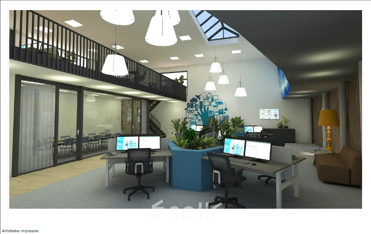 Moderne kantoorruimte aan de Lintelerweg 40 in Hengelo met stijlvolle werkplekken en veel natuurlijk licht. Ideaal voor bedrijven die een inspirerende kantoorpand willen huren.