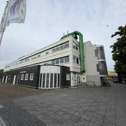 Exterior view of an office building located at Buikslotermeerplein 430, Amsterdam North, ideal for office space rental.