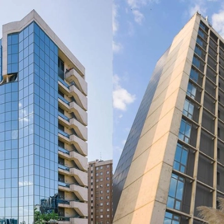 Modern office building located at Calle de Arturo Soria 343, Madrid Ciudad Lineal, perfect for office space rental.